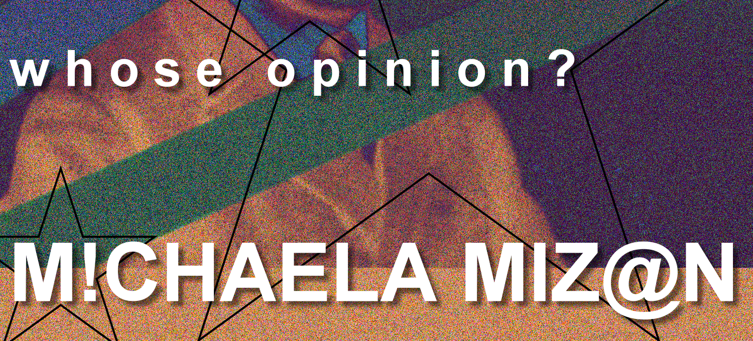 Op-Ed Michaela Mizan